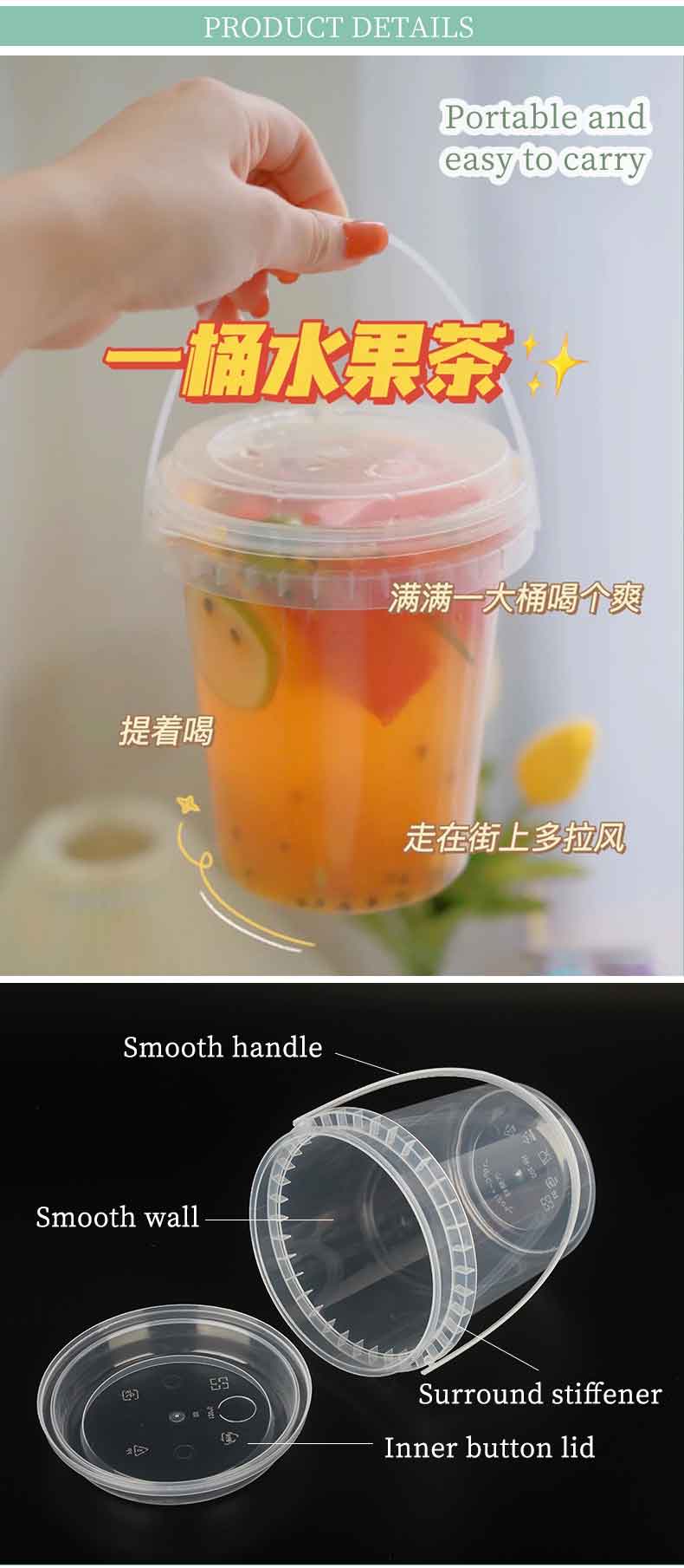 Eco friendly bubble tea cups