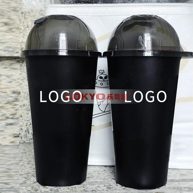 PP plastic bubble tea cups
