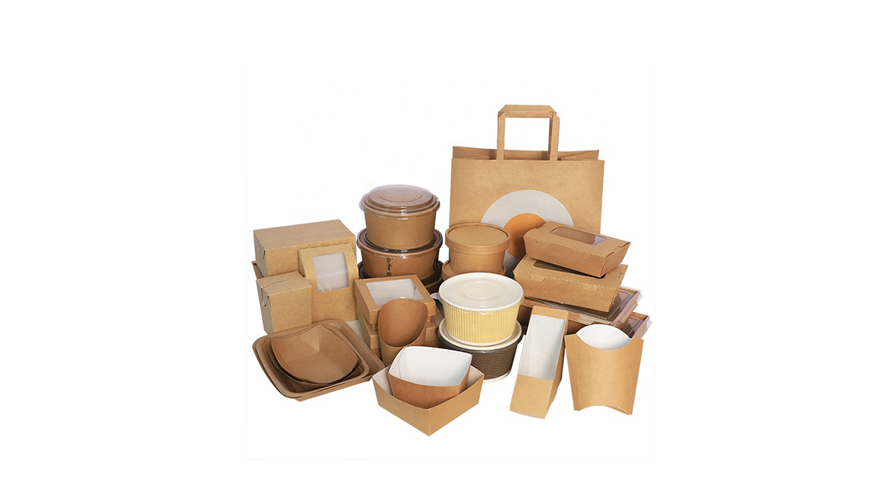 Serviço One Stop da Fpacksolution — recipientes de papel kraft para alimentos